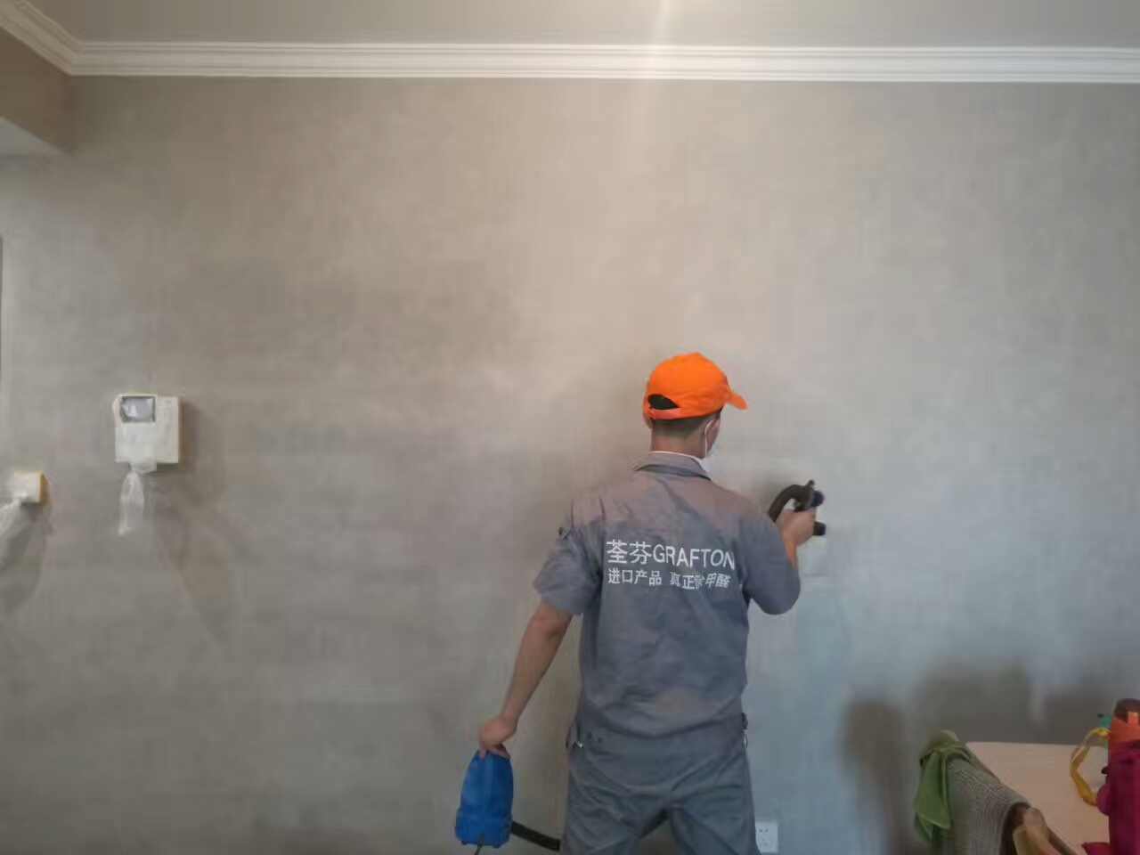 墻面壁紙噴涂重點施工 墻面壁紙噴涂重點施工