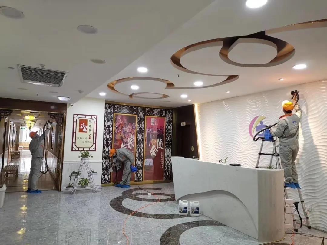 學校形象墻全面噴涂施工治理甲醛 學校形象墻全面噴涂施工治理甲醛