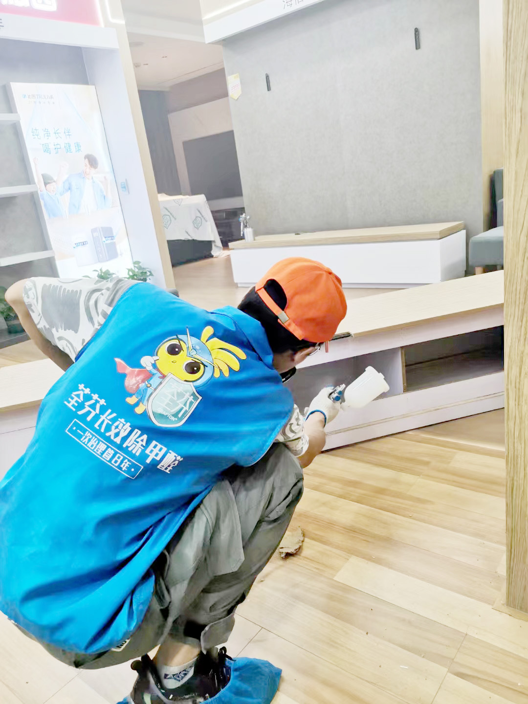 店面柜子噴槍精細化施工治理 店面柜子噴槍精細化施工治理