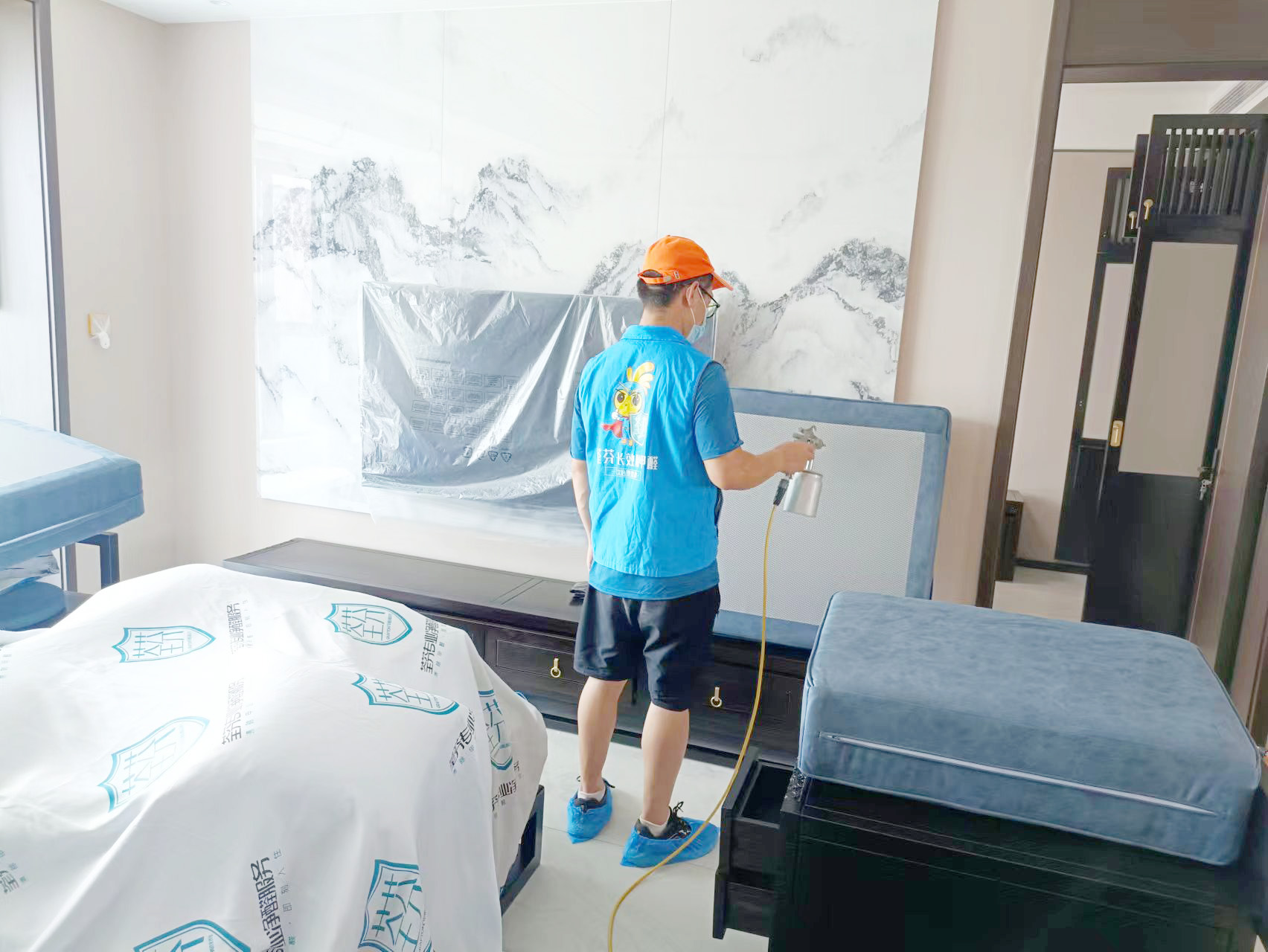 沙發坐墊噴涂施工治理 沙發坐墊噴涂施工治理