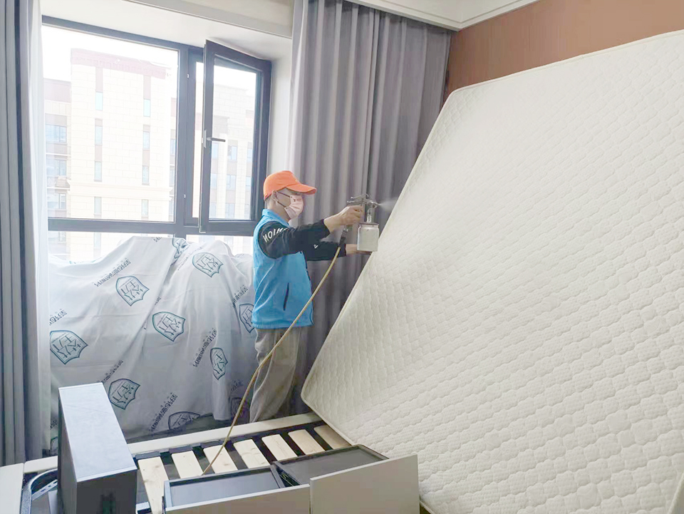 臥室床墊表面噴涂治理甲醛 臥室床墊表面噴涂治理甲醛